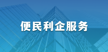 便民利企服务